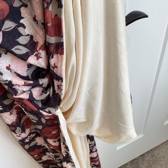 Anthropologie Sleeveless Cutout Slim Column Midi Dress Black Floral NEW Small - Picture 8 of 16